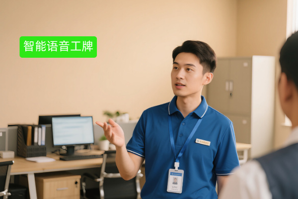 解放双手,用“对话”重塑物业服务:智能语音工牌的效率革命